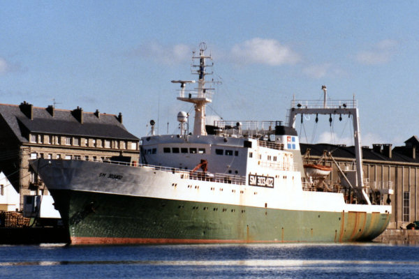 Saint-Malo (1990) - Between 2 campaigns (photo Coll. Wim den Dulk)